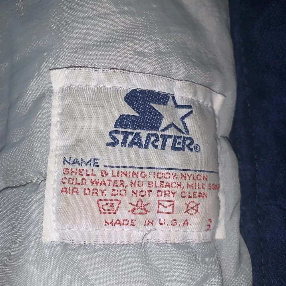 Dallas Cowboys‎ Vintage 90s Team NFL Starter Jacket Size XL New Haven CT EUC